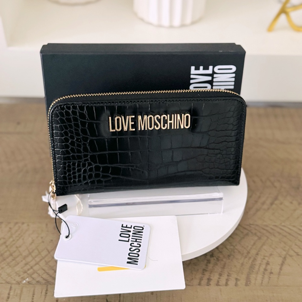 Love Moschino Zip Around Wallet - NWT